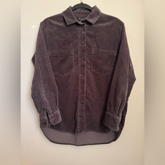 Madewell Jackets & Blazers - 100% Cotton Madewell Chocolate Corduroy Shirt/Jacket